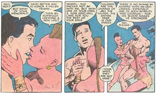 Illustration for article titled 10 Insanely Awkward Superhero Romantic Subplots